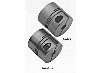 SWS-C / SWSS-C 開縫型 / 夾緊式 /
止付螺絲固定式 / 短型撓性聯軸器